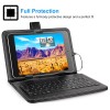 7.9in Protective Keyboard Case with PU Leather Back Stand Tablet