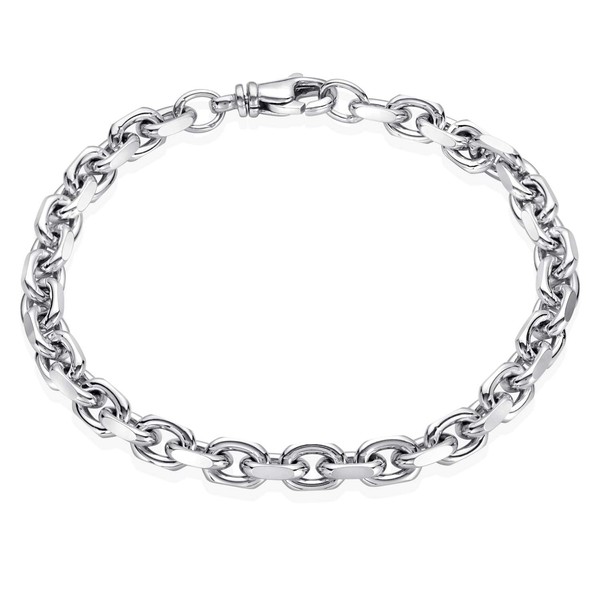 MATERIA by Matthias Wagner Men's Bracelet 925 Silver 6 mm