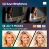 WOWLED 4 In 1 Selfie Light, 128 LEDs Bright Phone