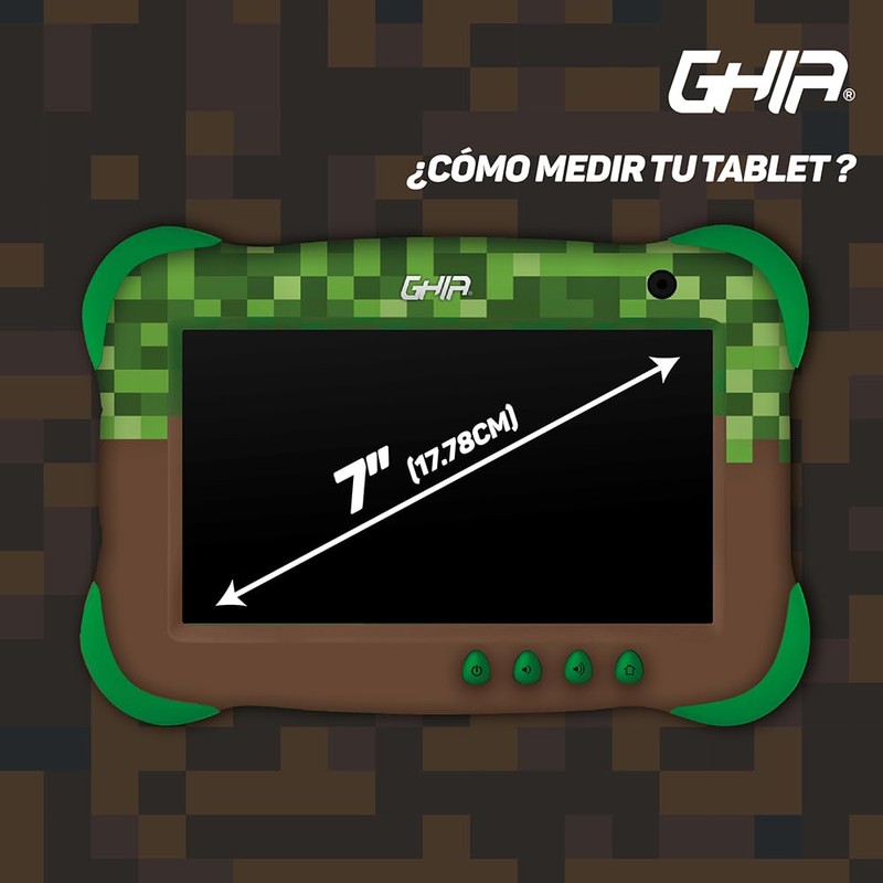 GHIA Tablet 7 Pulgadas IPS, A133 Quadcore, 4GB RAM, 64
