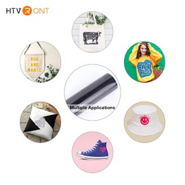 HTVRONT Silver Glitter HTV Vinyl Roll-12 x 15FT Silver Glitter Heat Transfer Vinyl for Shirts, Glitter Iron on Vinyl for All Cutting Machines，Easy to Cut for Heat Vinyl Design