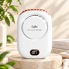 Portable Wearable Fan for Outdoor Use – 3-Speed Rechargeable Cooling