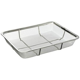 sugiko Stainless Steel Shallow Type Net Bat 15 Sheets 295 X 233 X 43 Parts saa15