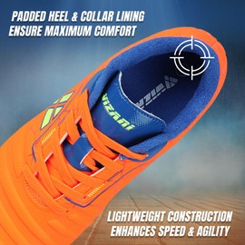 Vizari Catalina Junior FG - Tacos de fútbol para tracción y Comodidad perfectas, Zapatos de fútbol sintéticos para jóvenes, Tacos de fútbol con Forro antielástico para un Tiempo de Juego sin Cuidado,
