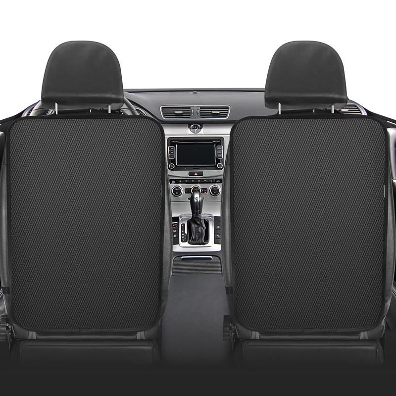 Meolsaek Kick Mats Back Seat Protector, 2Pack Waterproof Oxford Seat
