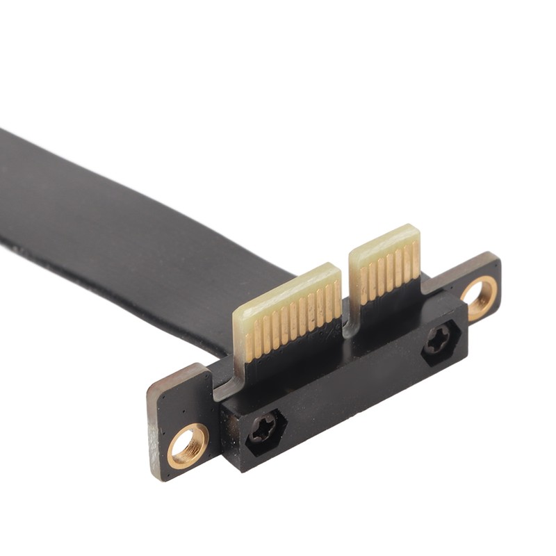 PCIE 3.0 1X Extension Cable Dual 90 Degree Right Angle