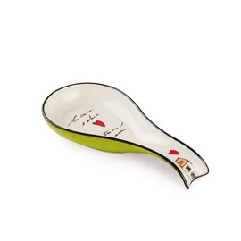 EGAN Unique Green Spoon Rest