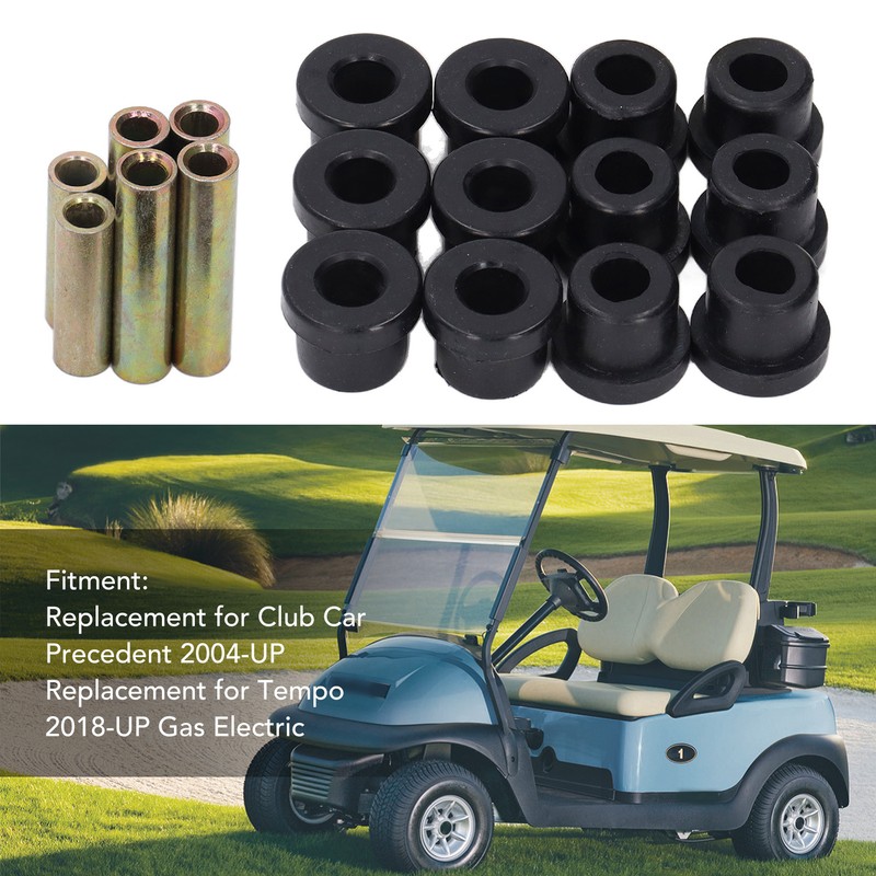 Rear Leaf Spring Bushing Sleeve Kit 102506601 Replacement for Club