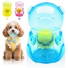 Acehome Indestructible Dog Chew Toys, Dog Squeaky Toys, Transparent Bear