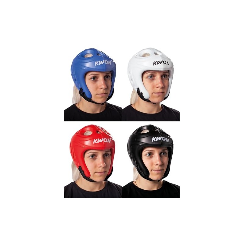 KWON Shocklite Head Guard Various Colours White XL