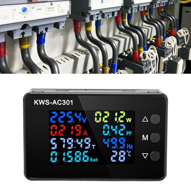 Volt Amp Meter 0 to 100A 50 to 300V Color