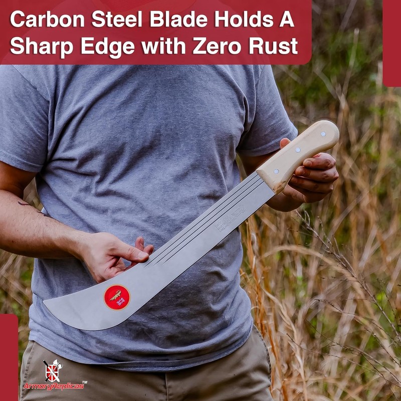 Armory Replicas Caribbean Panga Full Tang Machete - Outdoor Camping