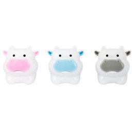 3Pc Cute Cattle Design Sharpener Cow Ox Kawaii Pencils Sharpeners Girls Gifts Stationery Office Supplies Nice Design Deft Processed, Writing and Correction Supplies