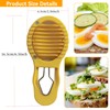 Aymorder 2 in 1 Egg Shell Peeler & Slicer, Multipurpose