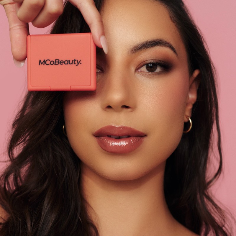 MCoBeauty Soft Touch Powder Blush - Deep Peach