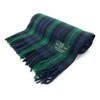 Tartan Travel Knee Throw Blanket 100% New Wool 172cm x