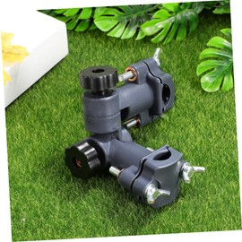 Hemoton Fishing Umbrellas Balcony Fishing Rod Holder Umbrella Stand Parasol Holder Fixed Clip Portable Adjustable Umbrella Stand Clamp Fishing Holder