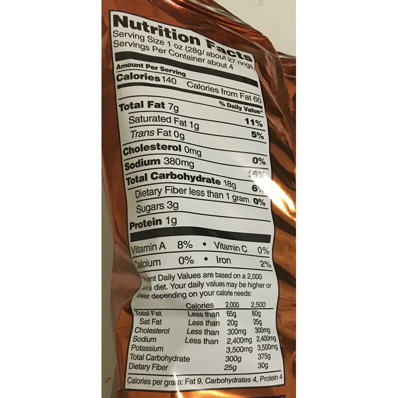 Hawaiian Onion Rings 4oz (2 Pack) (Luau BBQ)