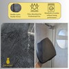jaramari® 2 x Super Absorbent Microfiber Cloth 60x40cm Charcoal Grey.