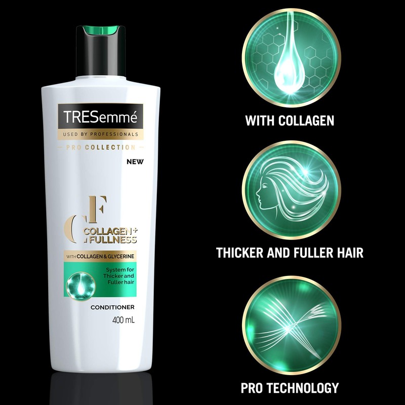 TRESemme Pro Collection Collagen+ Fullness Conditioner 400 ml