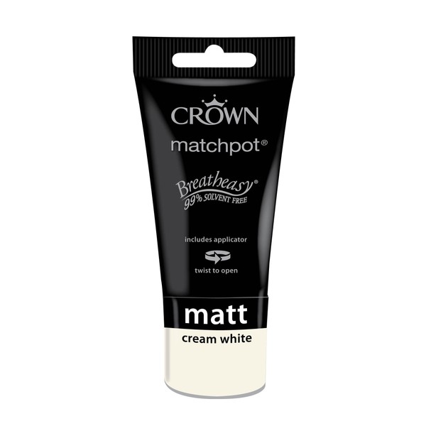 CROWN MATT CREAM WHITE 40ML