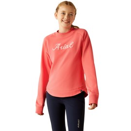 ARIAT Unisex Youth's Benicia Sweatshirt, Coral Paradise, X-Large
