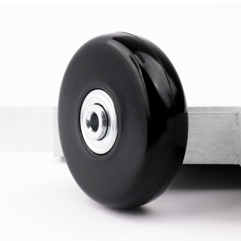 MAEZOE 4-Pack Luggage Suitcase Replacement Wheels, 50mm x 18mm Rubber