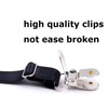 Shirt Stays for Men Adjustable Elastic Shirt Holders Non-slip Clamps