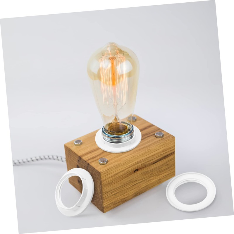 CAXUSD 15pcs Lampshade Reducer Ring Set E14 Lamp Shade Holder