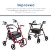 AlveyTech 8" Rear Caster Wheel for Drive Medical Duet Rollator/Transport