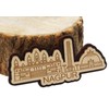 Printtoo Fridge Magnet Nagpur India Monuments Engraved Wooden Souvenir Home
