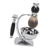 4 in 1 Soap Beard Brush Kits Brush Bowl Holder
