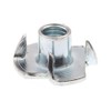 Prime-Line 9078847 T-Nuts, 4-Prong Metric, M6-1.0, Zinc Plated Steel (10