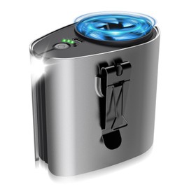 Portable Waist Fan Rechargeable 10000mAh Personal Clip On Belt Fan for Shirt Body, Up to 72 Hours 14750 RPM 5 Speed Wearable Hanging Neck Fan Hands-Free for Outdoor, Jobsite, Farms, Travel, Fishing