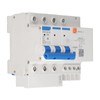 DZ47LE-32 3P+N C20 Current Circuit Breaker, Transparent Molded, Leakage, 20A,