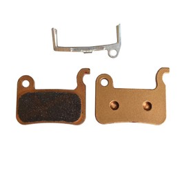 XYT WORLD Sintered Full Metallic Bike Bicycle Disc Brake Pads Compatible fit for Shimano BR-S500 Alfine BR-S501 Alfine BR-M535 BR-M545 BR-M585 Deore LX BR-M595 BR-M596 Deore BR-M601 Hone BR-T605
