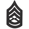 Marine Corps (USMC) chevron black Scratch Resistant GYSGT Gunnery Sergeant