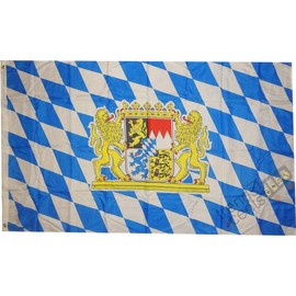 Flag of Bavaria Germany with Lion XXL 150 x 250 cm