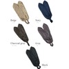 VINGTAINE H-744-BK Suede Wide Turban Hair Band Headband Hair Accessories,