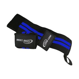 BBN Hardcore Wrist Wraps One Size Blue