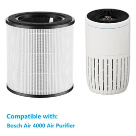 Air 4000 Ersatzfilter Passend für Bosch Air 4000 4000i Luftreiniger 3-in-1 H13 Ersatz HEPA Filter Aktivkohlefilter Vorfilter