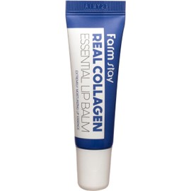 Farmstay Bálsamo Labial Esencial Real de Colágeno - Tratamiento Labial con Colágeno - Suaviza y Acalma Labios Secos y Agrietados - 10 ml