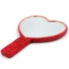 Bestbling - Espejo de mano con forma de corazón con