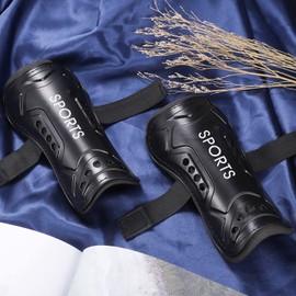 Shin Pads, Soccer Shin Guards Football Shin Pads Large Adult Shin Pads Perforated Breathable Soccer Shin Guards Board for Boys and Girls Soccer Match Sports