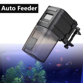 DollaTek Digital timing automatic fish feeder Smart fish feed aquarium feeder Mini feeding aquarium products