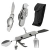 CAMP ACTIVE CampActive 6-in-1 Camping Cutlery Folding Cutlery with Belt