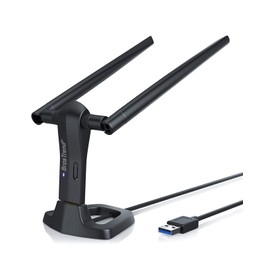 BrosTrend Linux WiFi Adapter for Ubuntu, Mint, Kali, Debian, Lubuntu, Xubuntu, Mate, Zorin, PureOS, Raspberry Pi 2+, Windows 11, 1200Mbps, 5GHz/2.4GHz, Long Range 2X5dBi Antennas, USB3.0