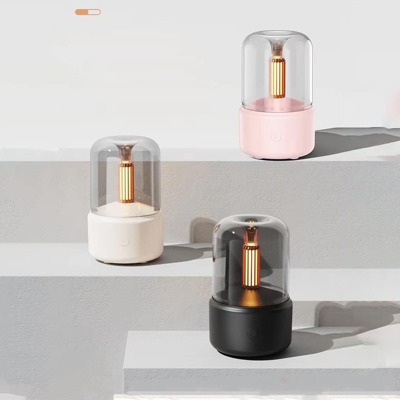 Candlelight Lamp Aromatherapy Machine Cold Air Aromatherapy Diffuser Automatic Shutdown