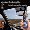 Magic Gem Coating Glass,Micro-Molecular Anti-Fog Coating Agent Wiper,Anti Fog for