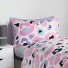OHS Single Bedding Leopard Print, Reversible Single Quilt Cover for